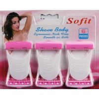 Razor 6Pcs - Women Hair Removal (Disposable)