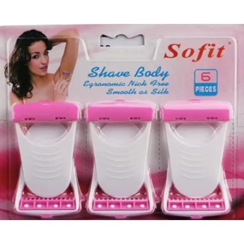 Razor 6Pcs - Women Hair Removal (Disposable)